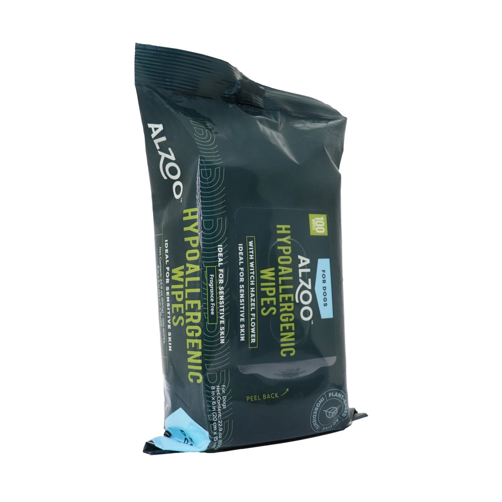 ALZOO Plant-Based Hypoallergenic Wipes 100CT