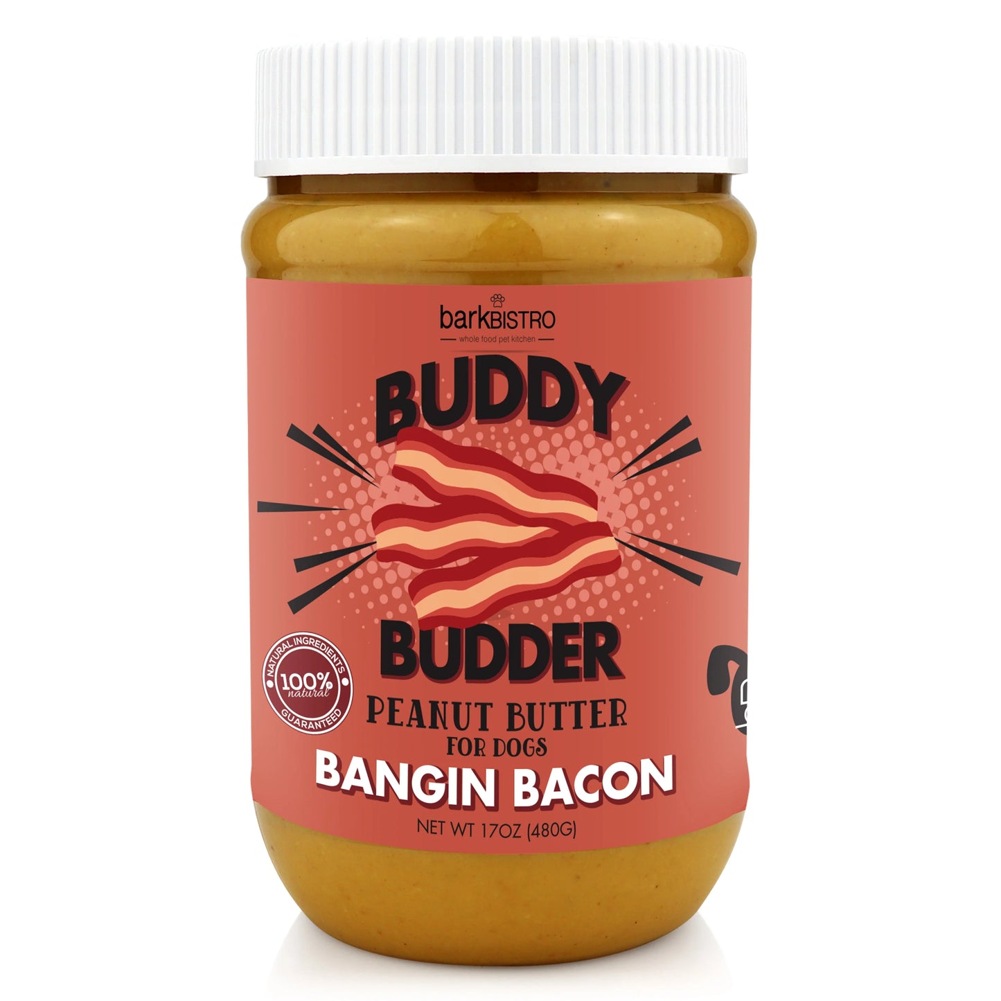Dog Peanut Butter, Bangin Bacon Buddy Budder