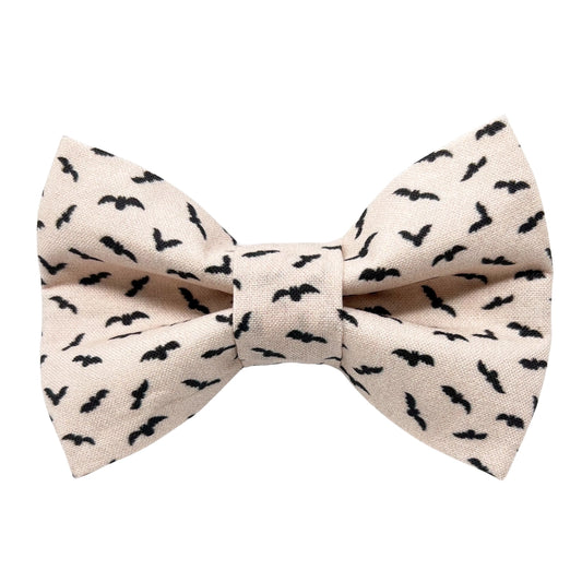 Going Bat-Ty Dog Bow Tie with Velcro For Halloween