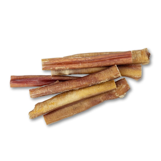 All-Natural Beef Bully Stick Treats - 6" - Thick