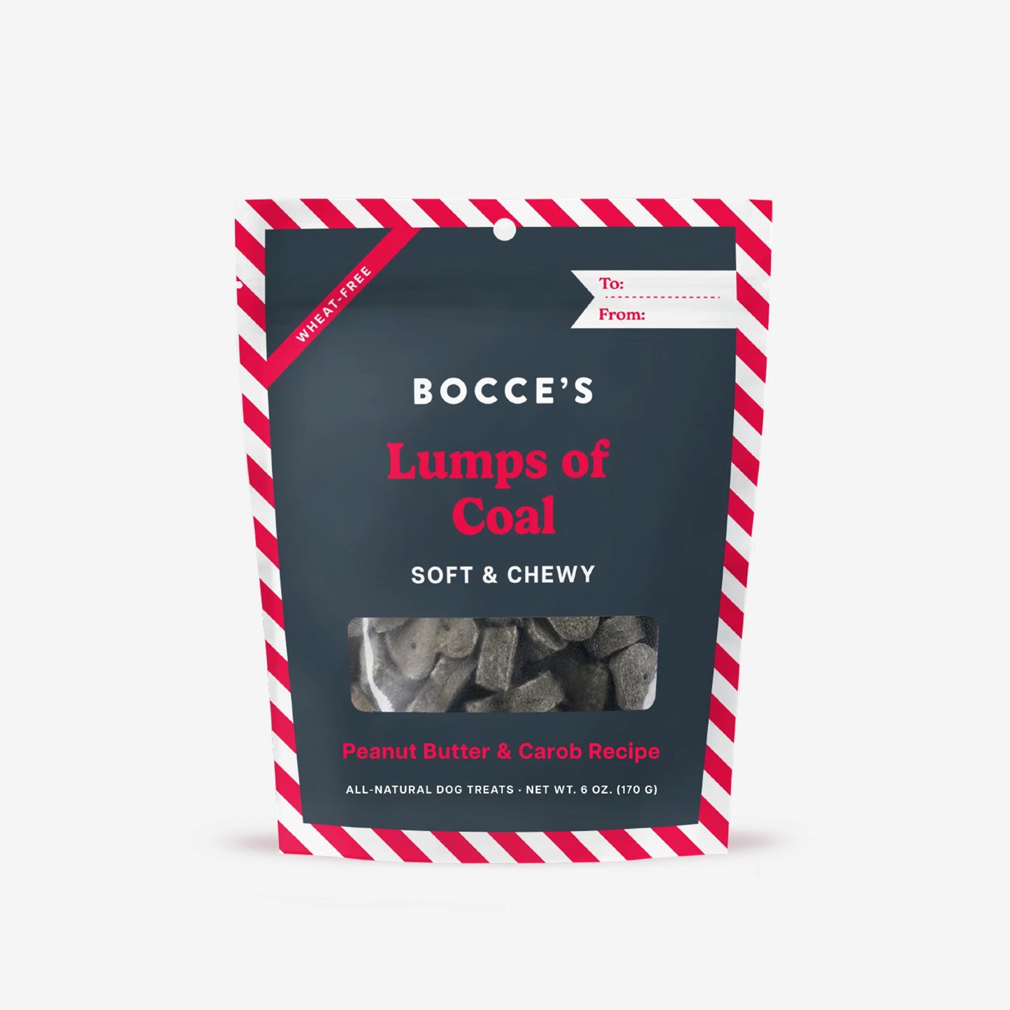 Bocce's Bakery Holiday Soft & Chewy Treats - Lumps of Coal