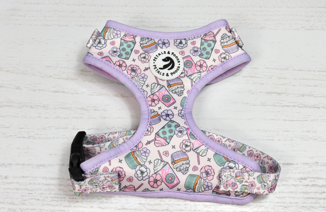 Petals & Pooch -Dessert Dash Adjustable Harness