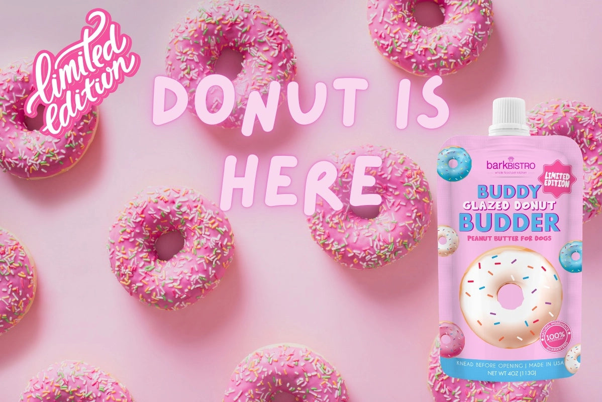 Limited Edition Glazed Donut Buddy Budder Peanut Butter - Squeeze Pouch