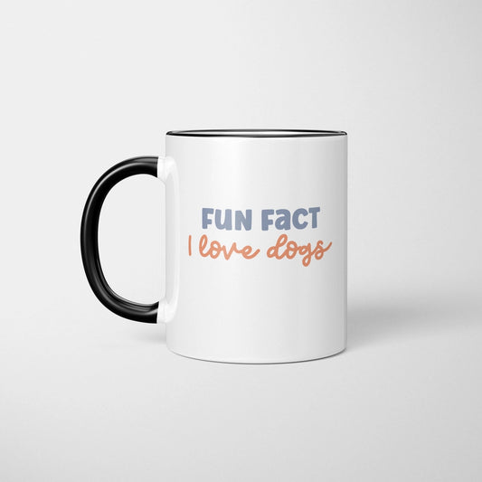 Fun Fact: I Love Dogs Mug
