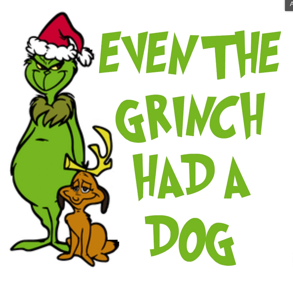 Grouchy Grinch Collar