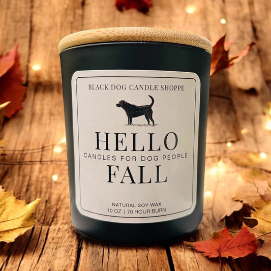 Candles For Dog People - Hello Fall