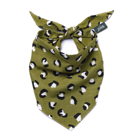 Olive Dog Bandana