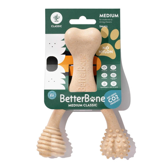 Betterbone MEDIUM - Natural, No Nylon, Softer Than Nylon Eco