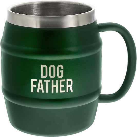 Dog Father - 15 oz Stainless Steel Double Wall Stein