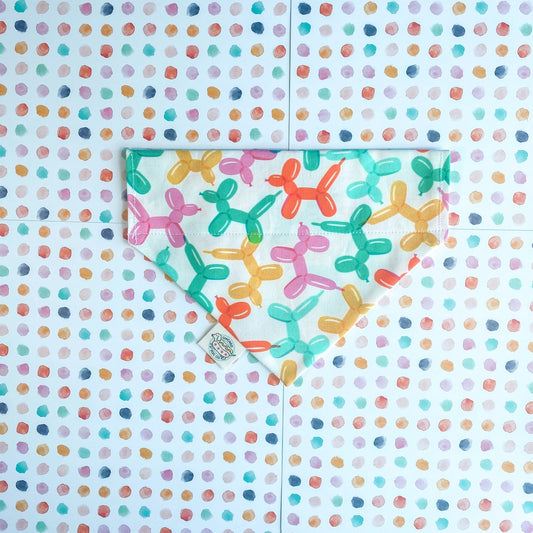 Balloon Dogs Birthday Bandana