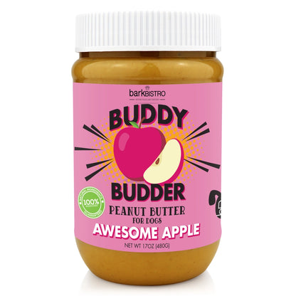 Dog Peanut Butter Awesome Apple Buddy Budder