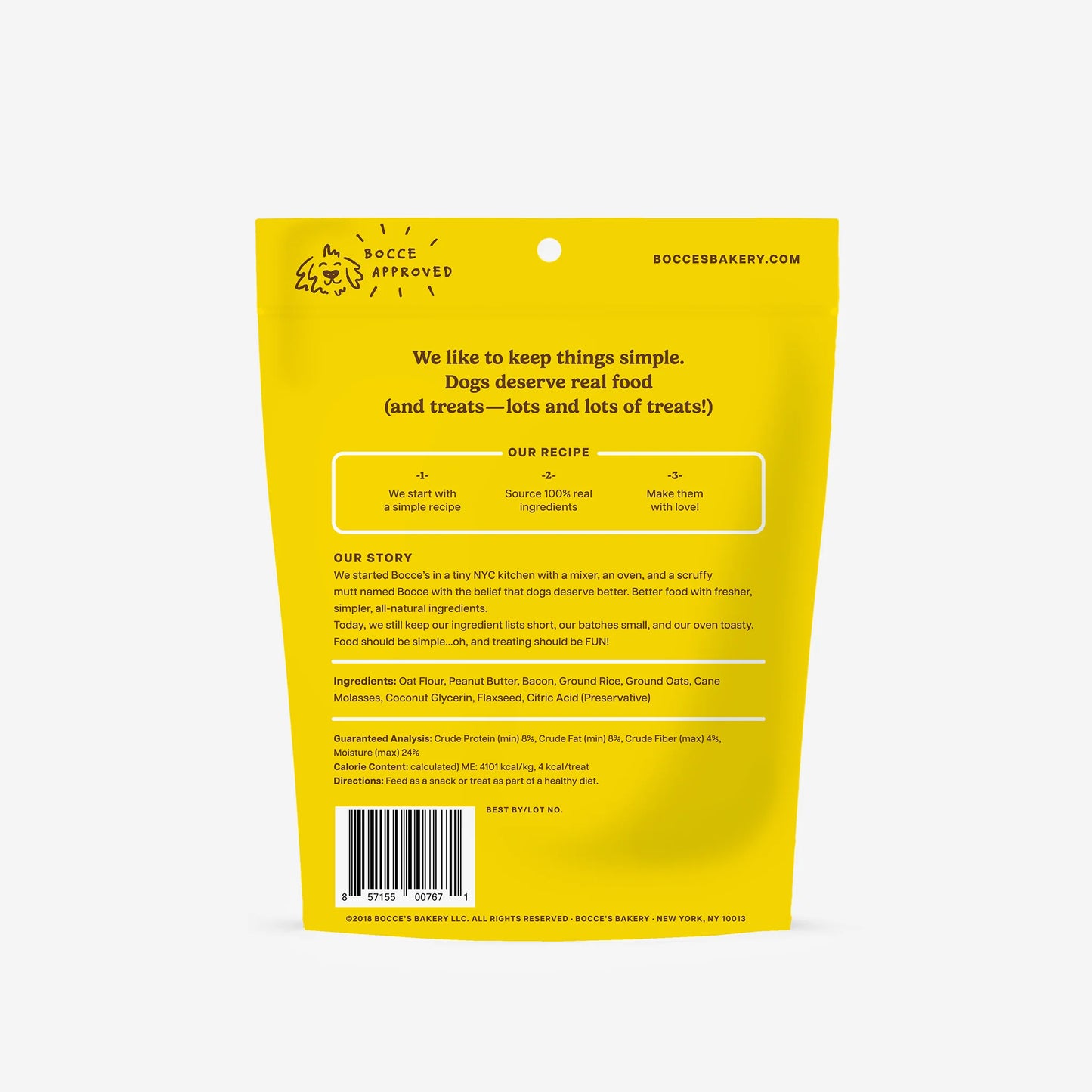 Bocce's Bakery Training Bites - Bac'n Nutty