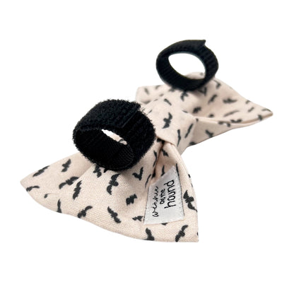 Going Bat-Ty Dog Bow Tie with Velcro For Halloween
