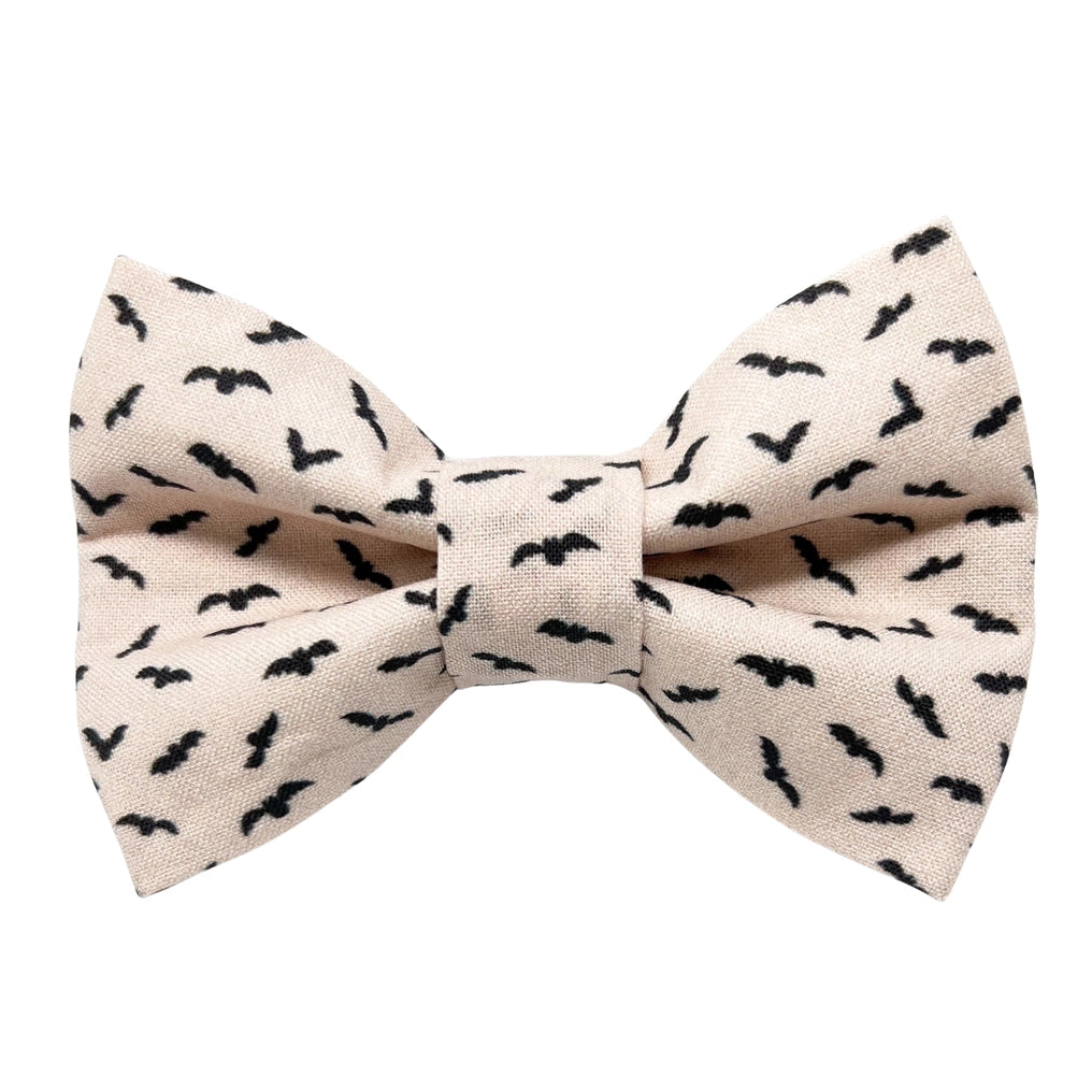Going Bat-Ty Dog Bow Tie with Velcro For Halloween