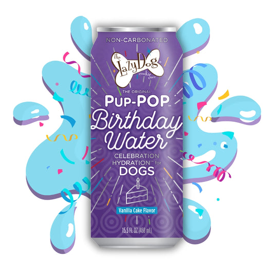 Pup-Pop® Birthday Water Vanilla Cake Flavor