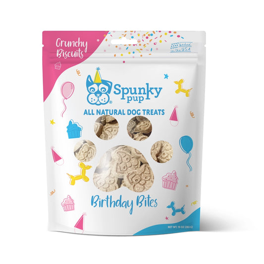 All Natural Crunchy Biscuits Treats - 10 oz BIRTHDAY BITES