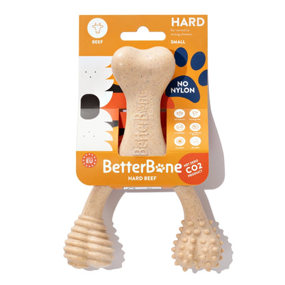 BetterBone Tough, Beef Flavored — Durable All-Natural Sustainable Chew Toy