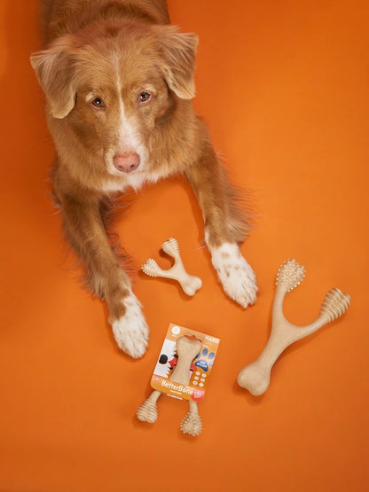 BetterBone Tough, Beef Flavored — Durable All-Natural Sustainable Chew Toy