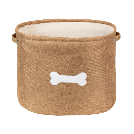 Capri Tan Pet Toy Storage