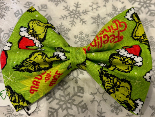 Grinch Bow Tie