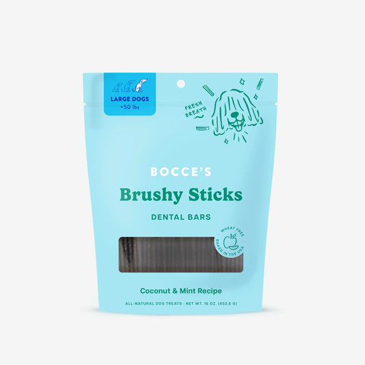 Bocce's Bakery Brushy Sticks Dental Bars - LARGE
