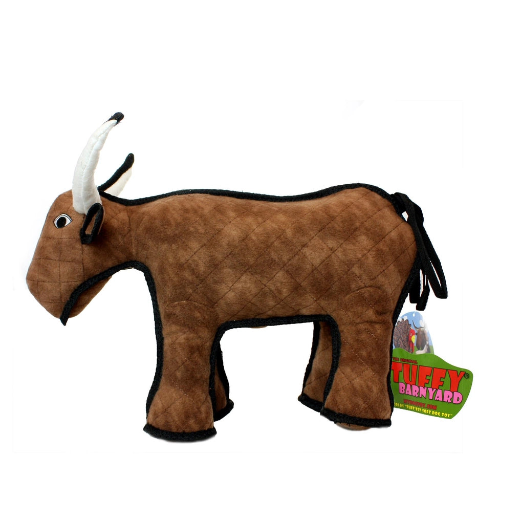 Tuffy Barnyard Bull, Tough, Durable Dog Toy