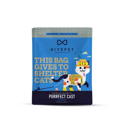 GivePet Purrfect Cast Freeze-Dried Cat Treats