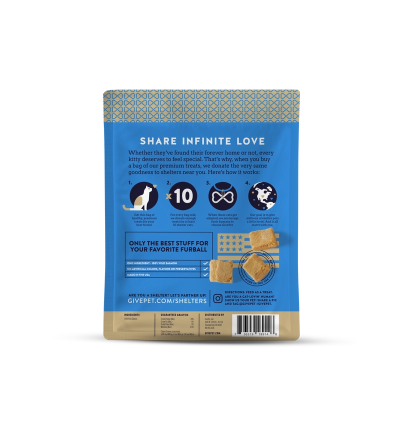 GivePet Purrfect Cast Freeze-Dried Cat Treats