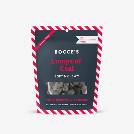 Bocce's Bakery Holiday Soft & Chewy Treats - Lumps of Coal