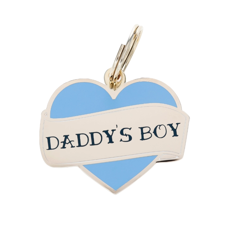 Daddy's Boy Pet ID Tag