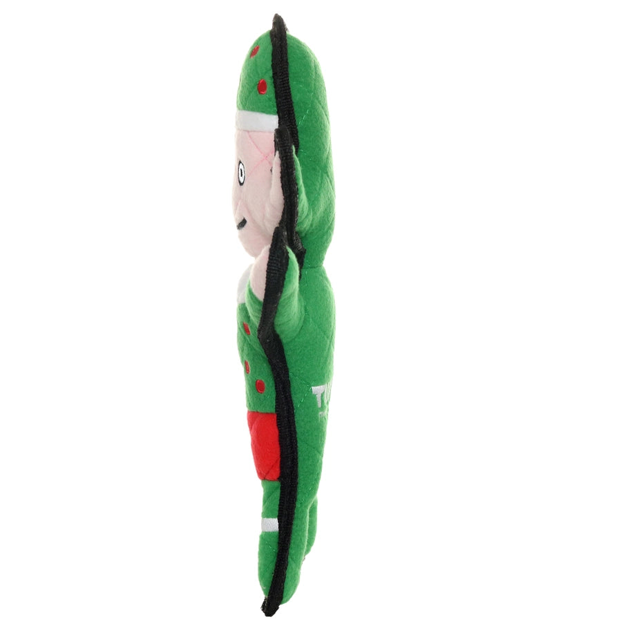 TUFFY Elf - Christmas, Durable, Tough, Squeaky Dog Toy