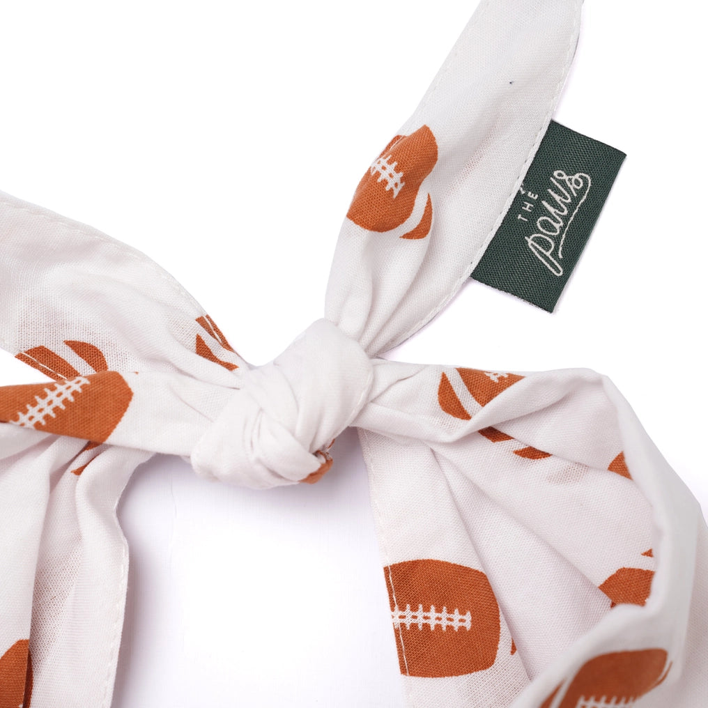 Quarterback Football Dog Bandana
