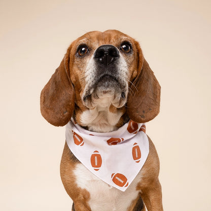Quarterback Football Dog Bandana