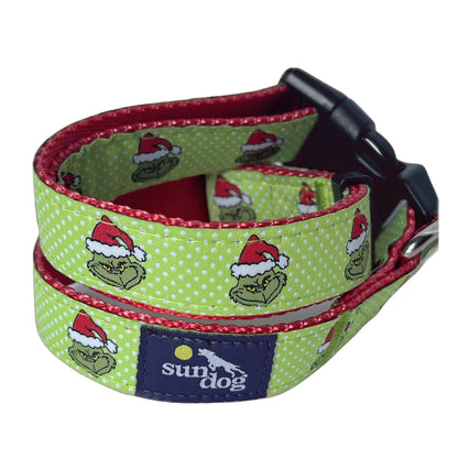 Grouchy Grinch Collar