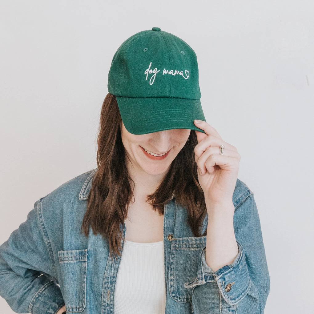 Dog Mama Hat - Green