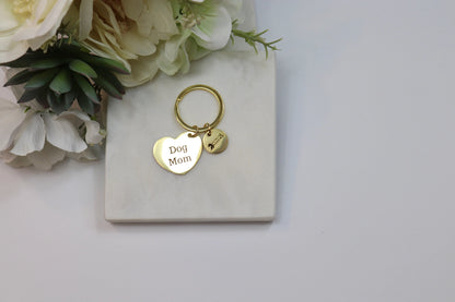 Dog Mom Keychain