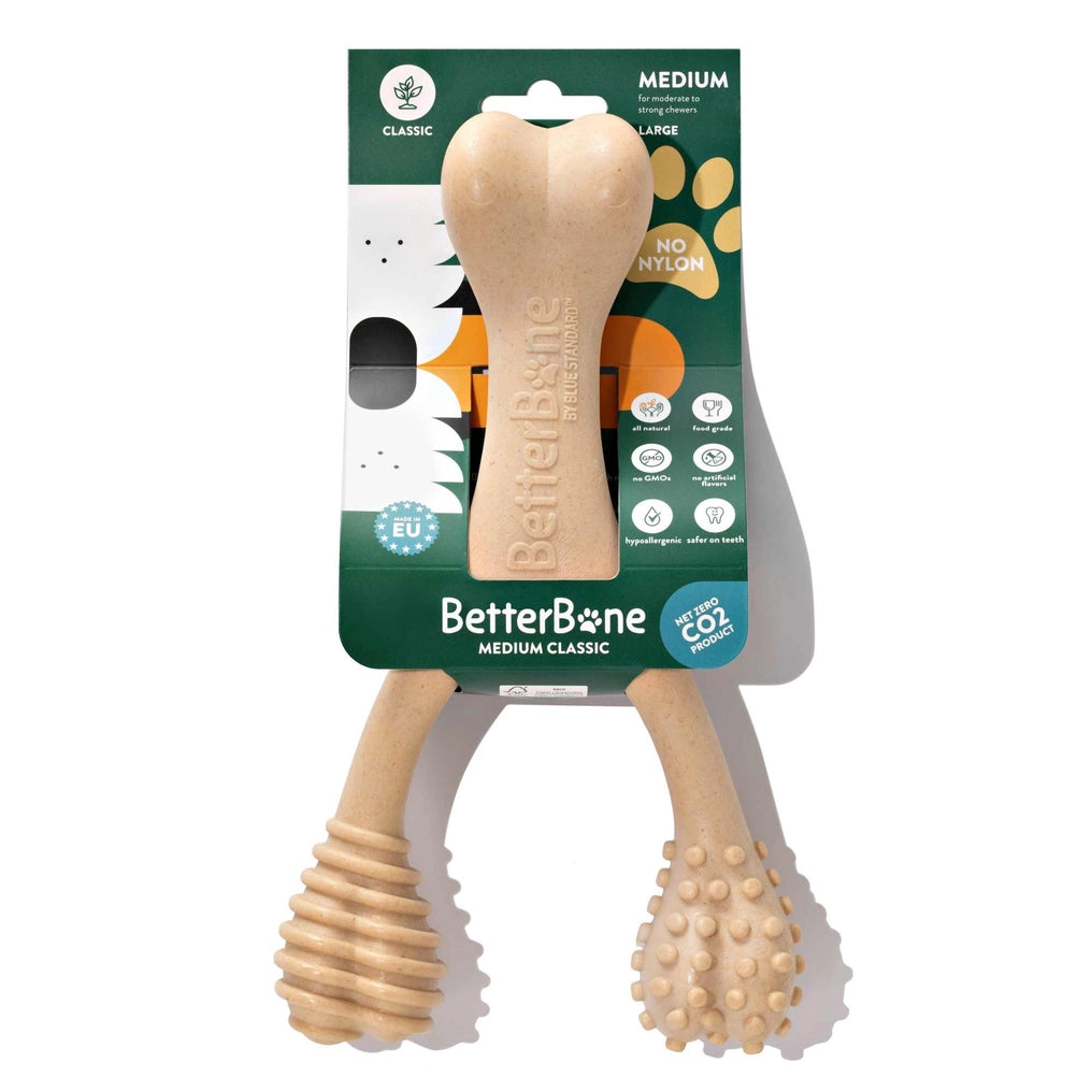Betterbone MEDIUM - Natural, No Nylon, Softer Than Nylon Eco