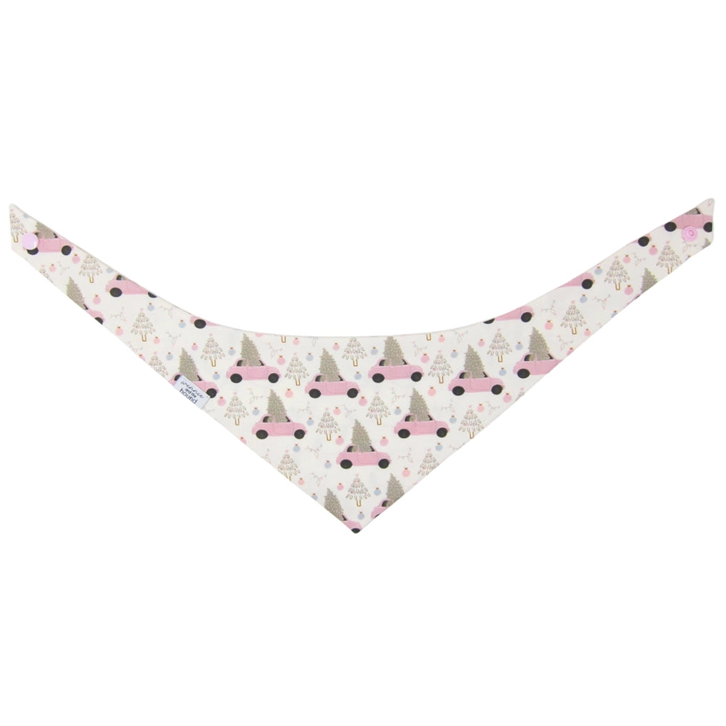Merry Little Christmas Dog Bandana | Reversible