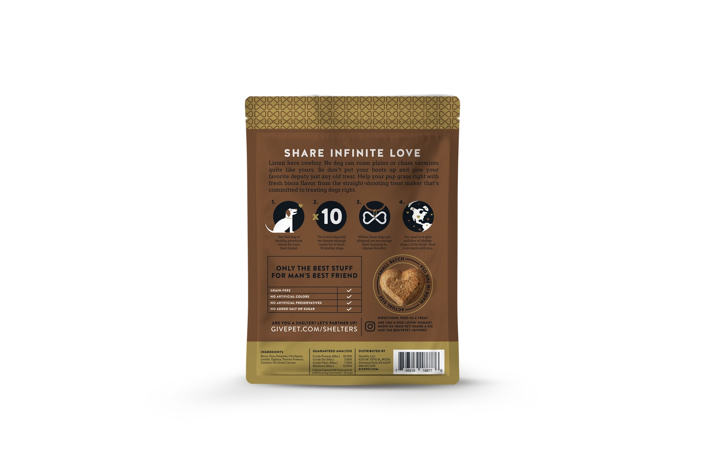 GivePet the Ranch Hand Baked Biscuit Treats