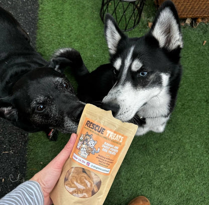 Rescue Treats Banana & Sweet Potato Dog Treats