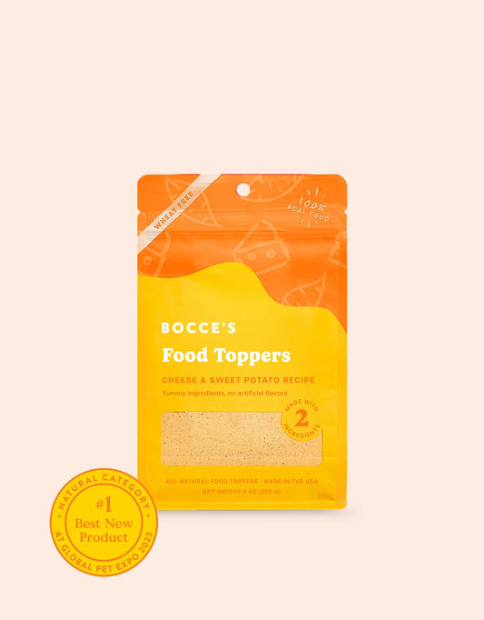 Cheese & Sweet Potato Food Topper