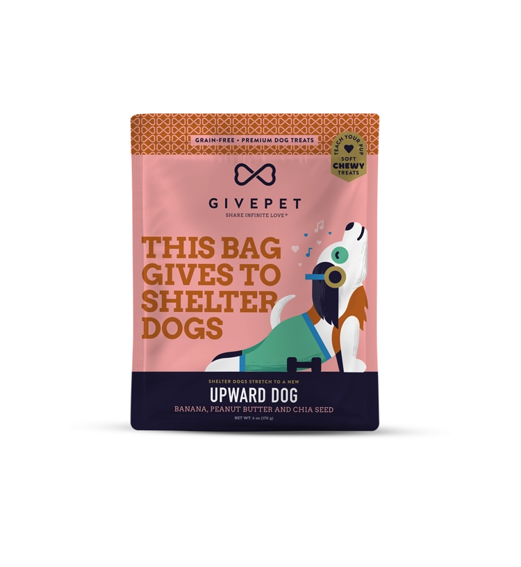 GivePet Upward Dog Soft and Chewy Training Dog Treat