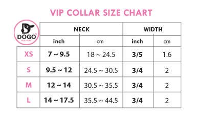 VIP Bling Collar - Fuchsia Pink