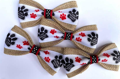 Who Rescued Who Bow Tie