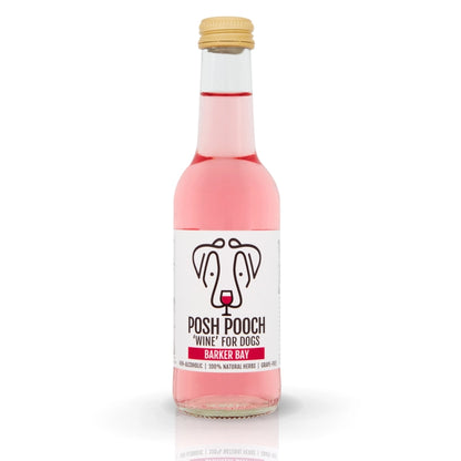 Premium Posh Pooch Dog Wine, Non-Alcoholic - Rose