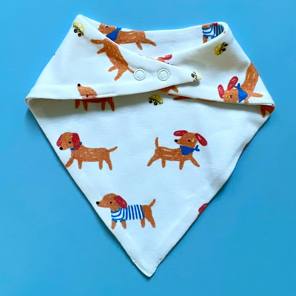 Organic baby Kerchief Bib