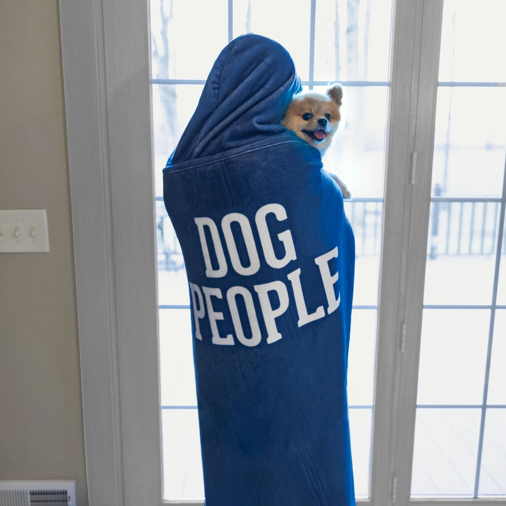 Dog People Royal Plush Hooded Blanket