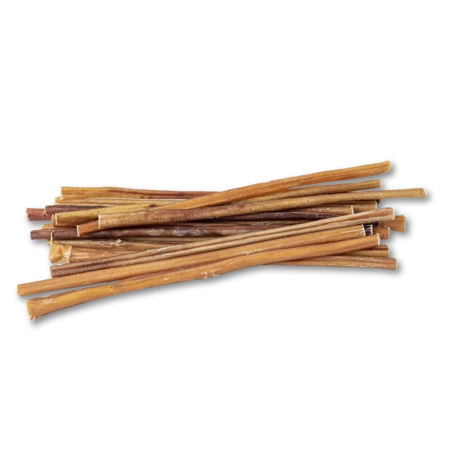 Natural Beef Bully Sticks For Dogs - 12" Thin