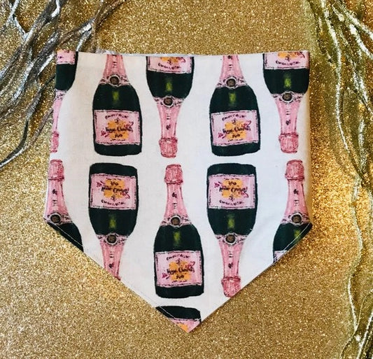 Champagne Dog Bandana (Over-the-Collar)