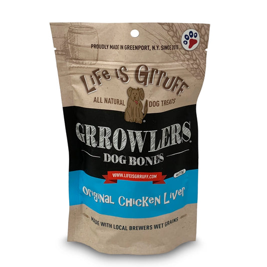 Grrowler's Dog Bones: Original Chicken Liver
